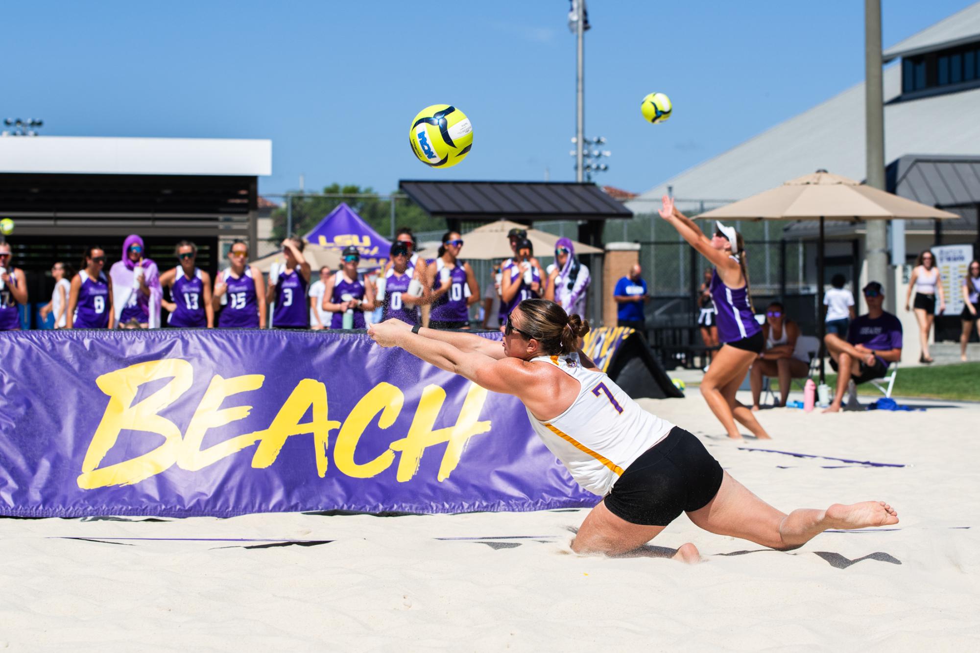 PHOTOS: LSU beach volleyball defeats Texas A&M-Kingsville