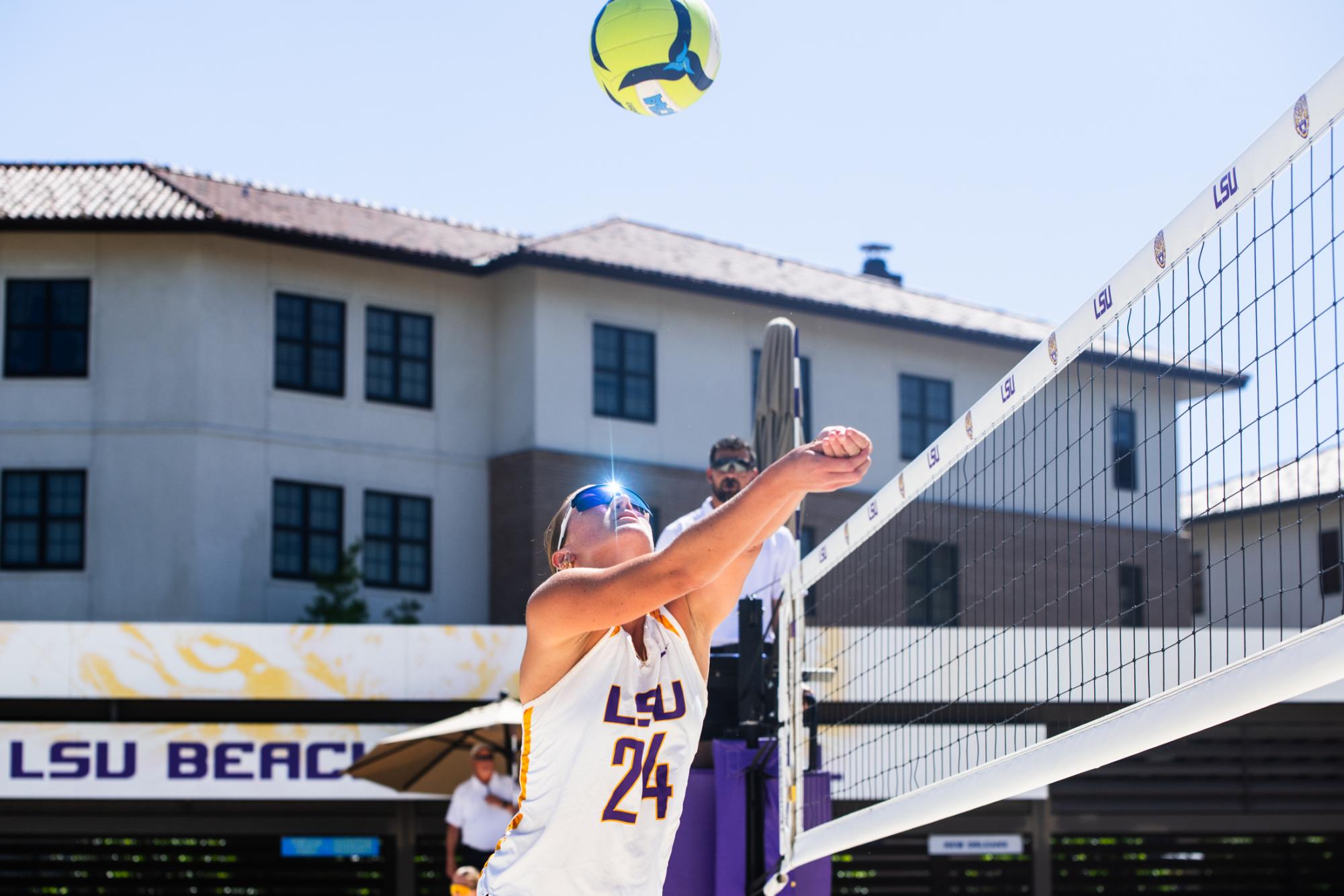 PHOTOS: LSU beach volleyball defeats Texas A&M-Kingsville