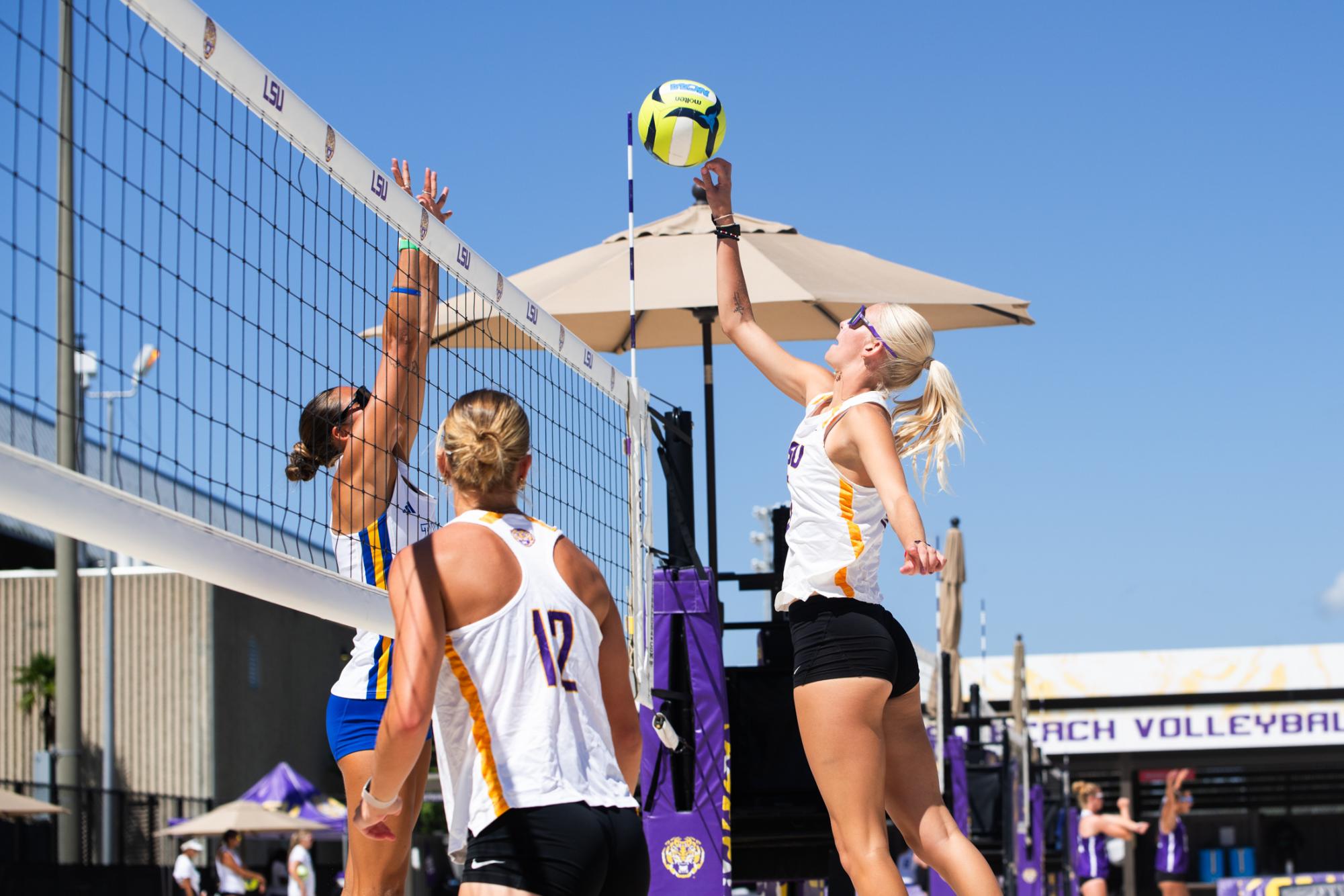 PHOTOS: LSU beach volleyball defeats Texas A&M-Kingsville