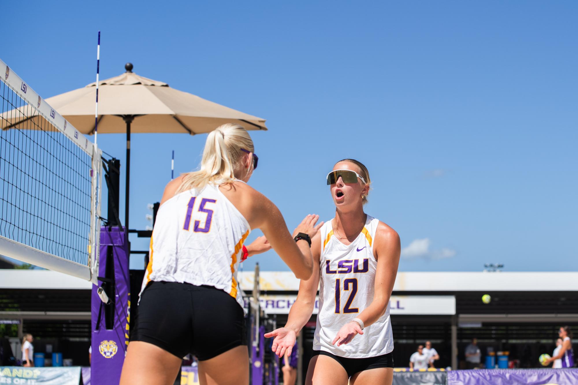 PHOTOS: LSU beach volleyball defeats Texas A&M-Kingsville