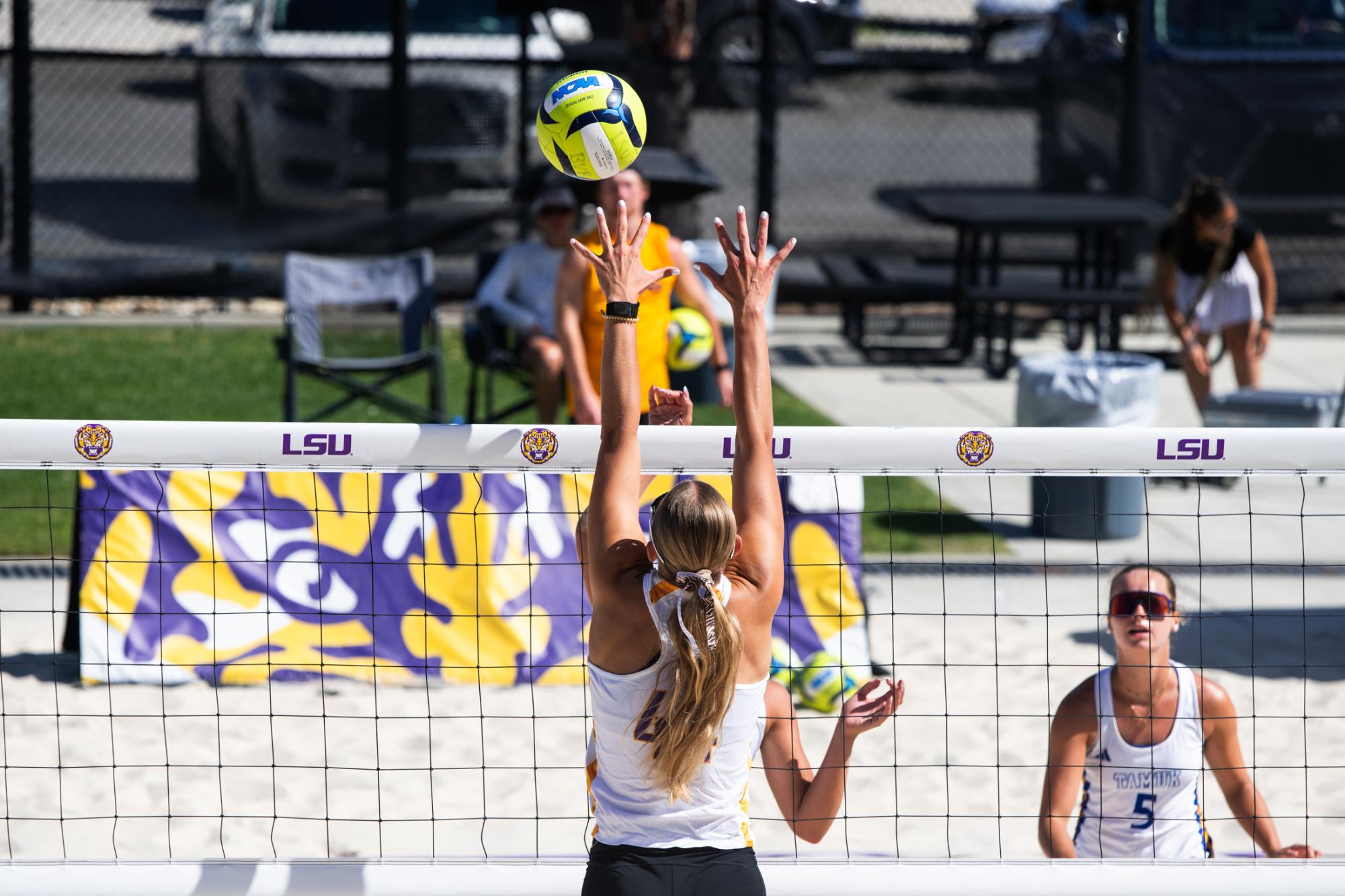PHOTOS: LSU beach volleyball defeats Texas A&M-Kingsville