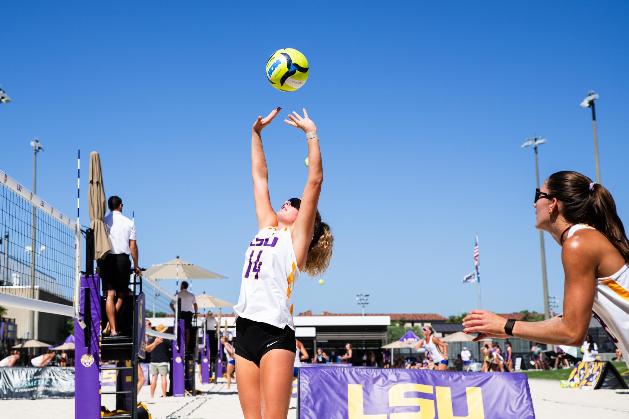 PHOTOS: LSU beach volleyball defeats Texas A&M-Kingsville