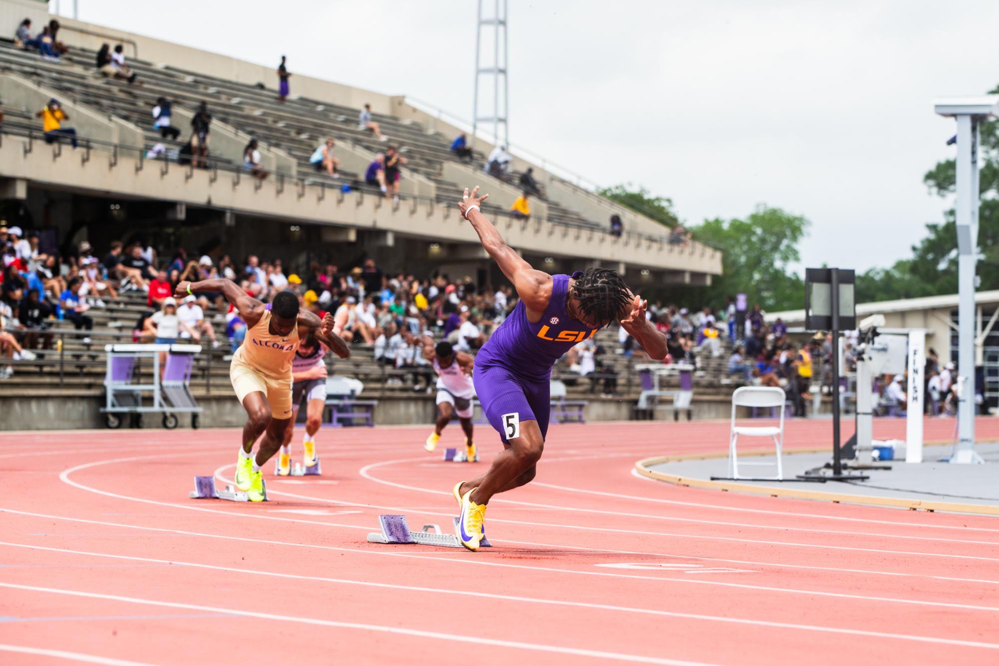 PHOTOS: LSU track and field hosts LSU Alumni Gold meet