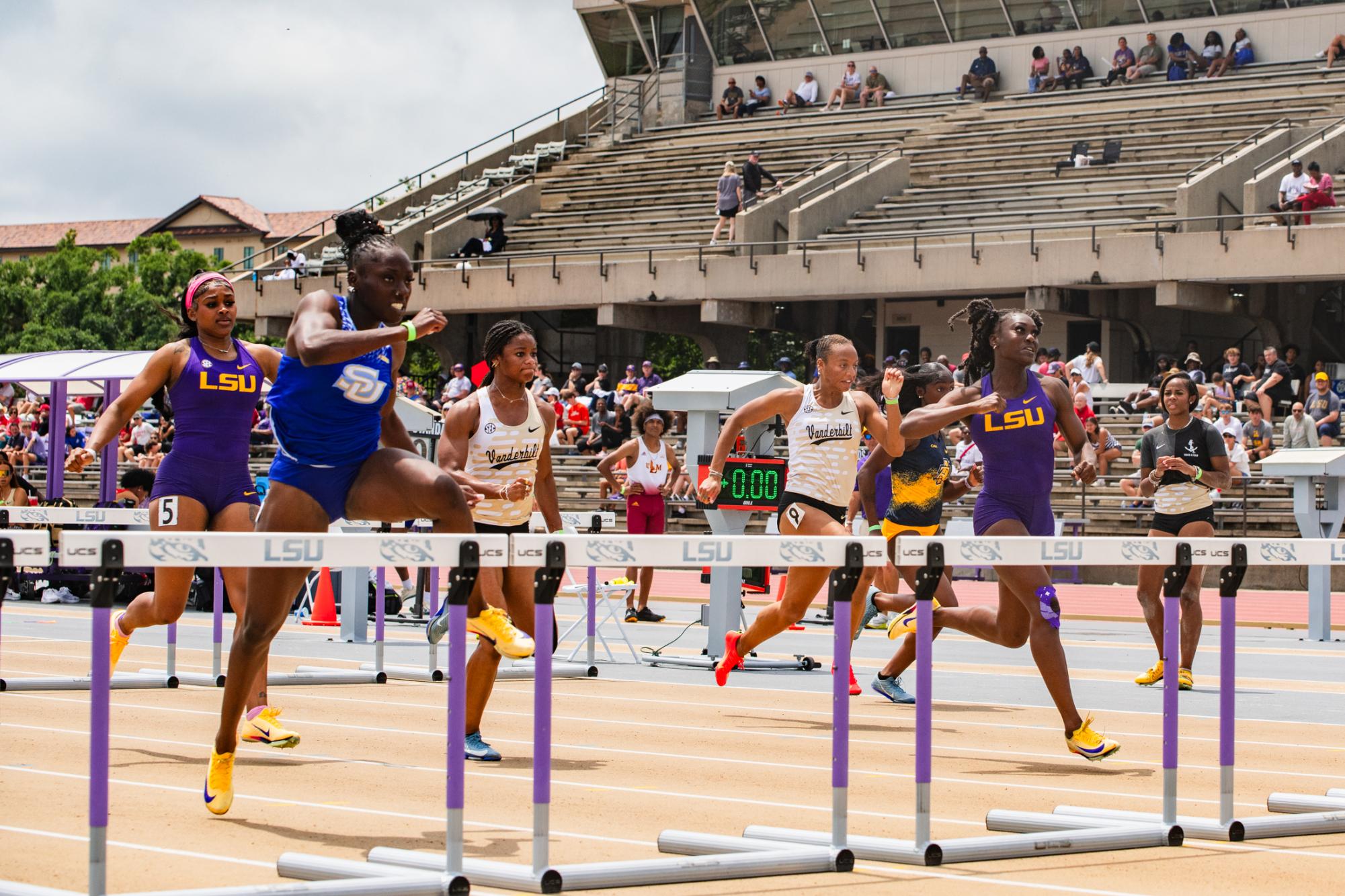 PHOTOS: LSU track and field hosts LSU Alumni Gold meet
