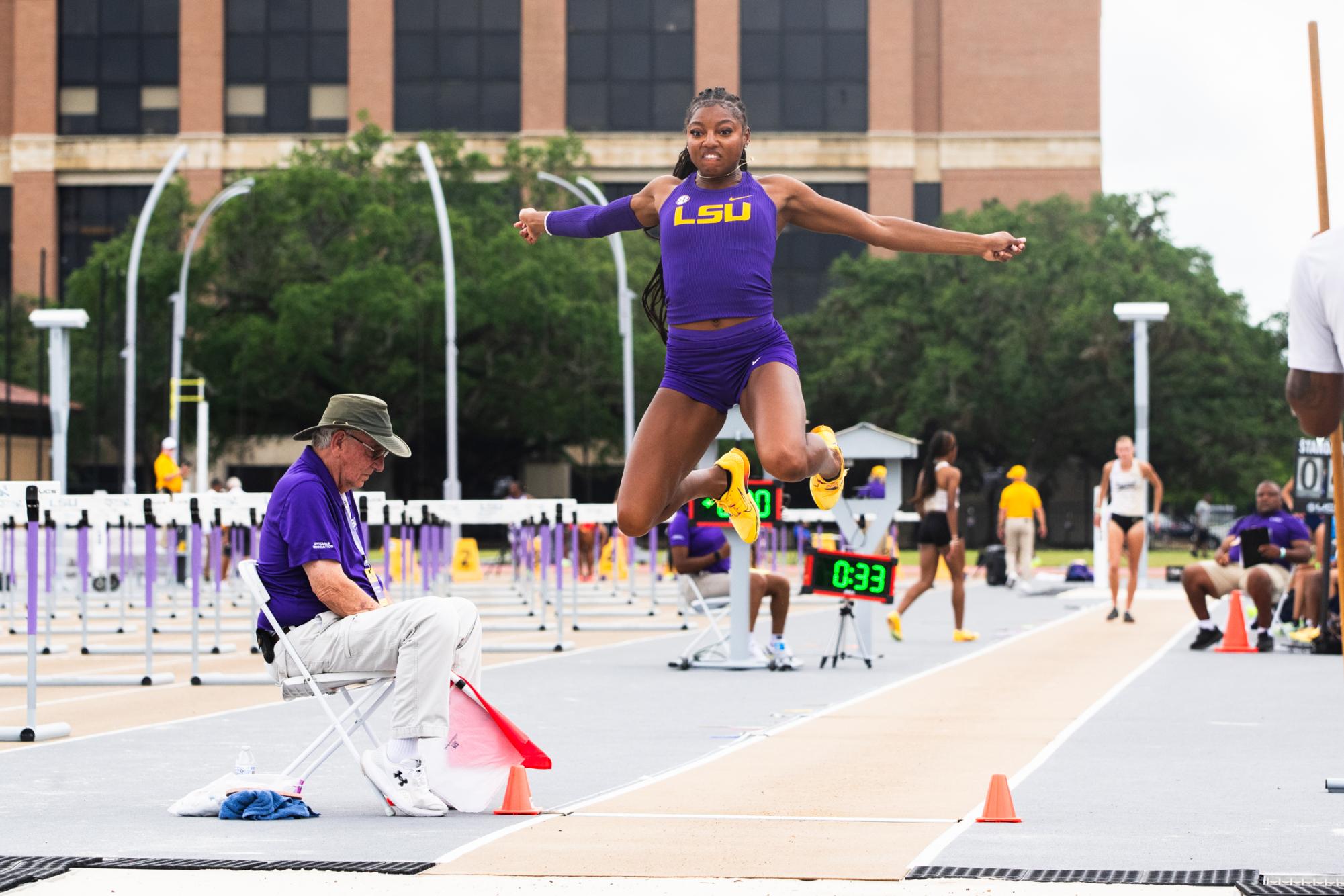 PHOTOS: LSU track and field hosts LSU Alumni Gold meet