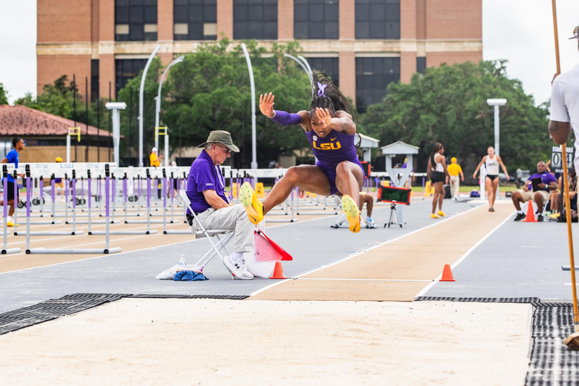 PHOTOS: LSU track and field hosts LSU Alumni Gold meet