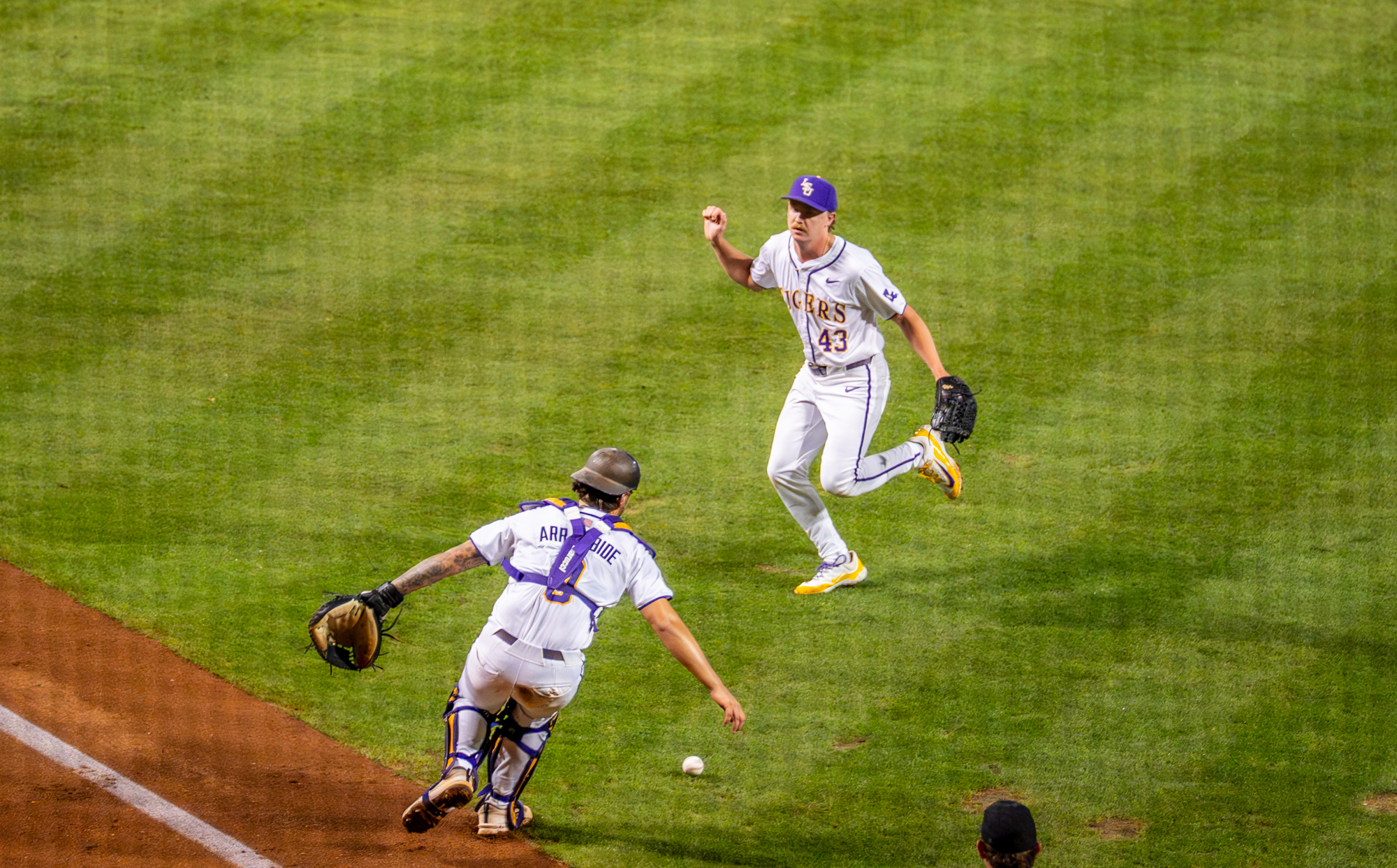PHOTOS: LSU baseball mercy-rules Southern after weather delay