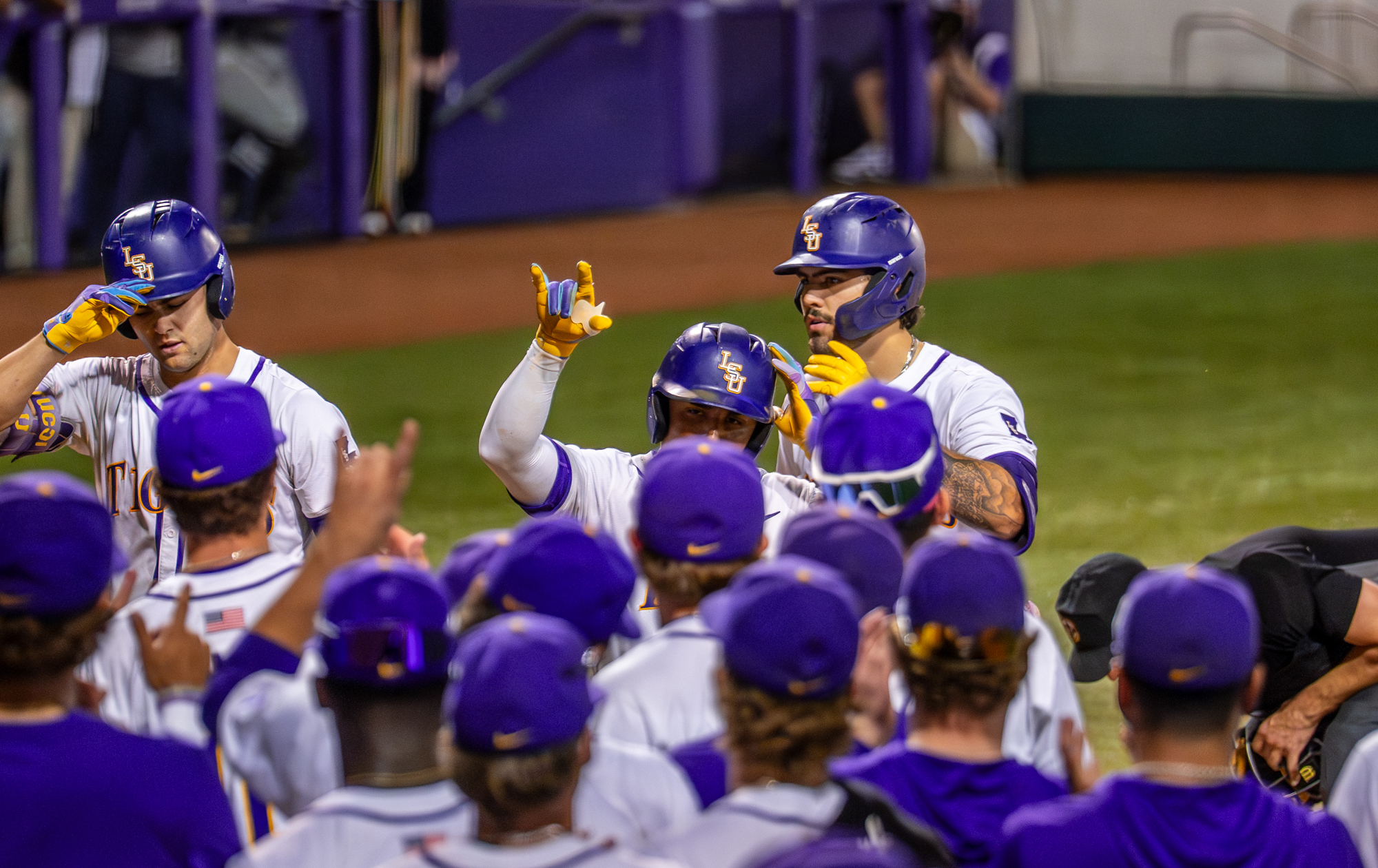 PHOTOS: LSU baseball mercy-rules Southern after weather delay