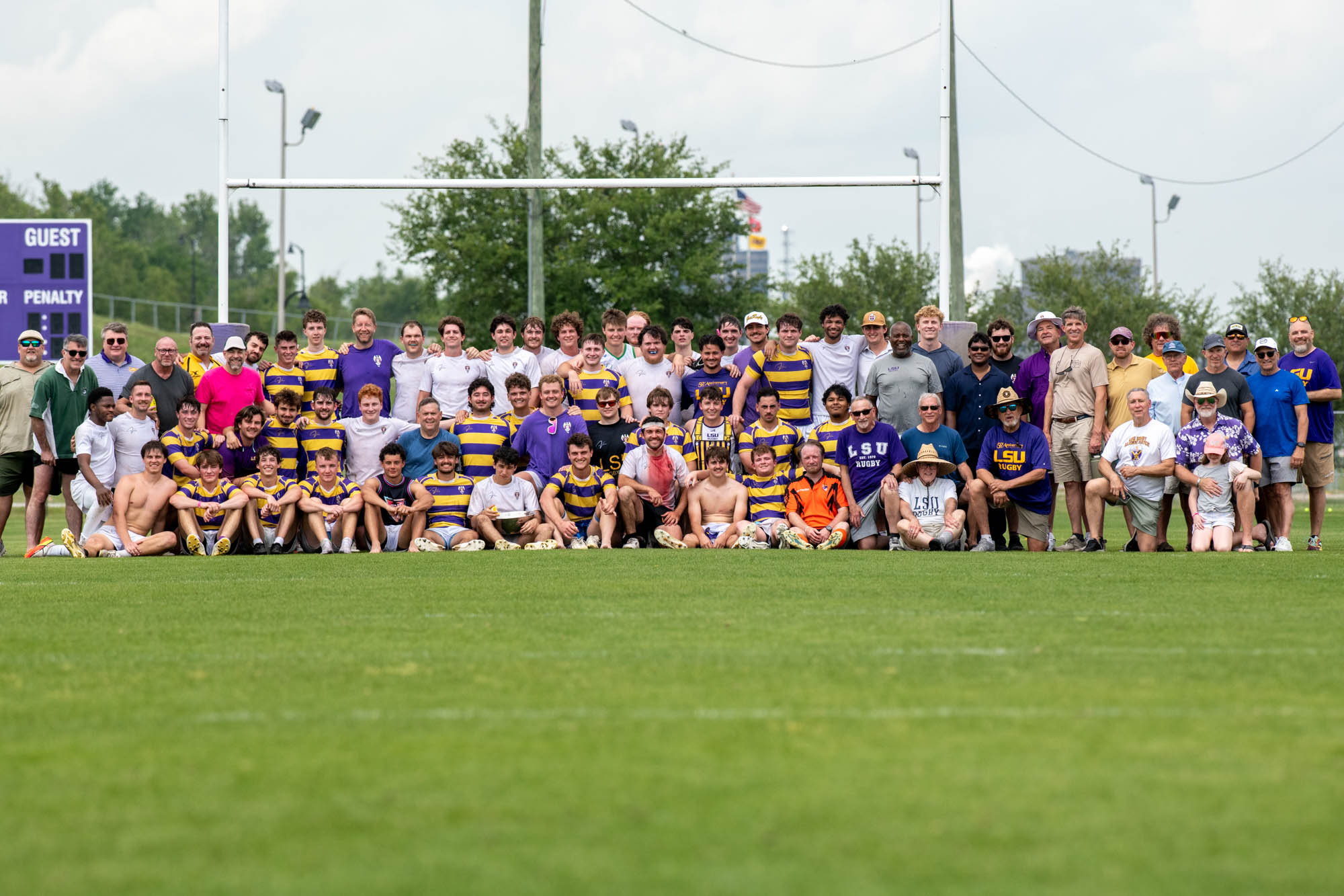 PHOTOS: LSU rugby hosts annual alumni game