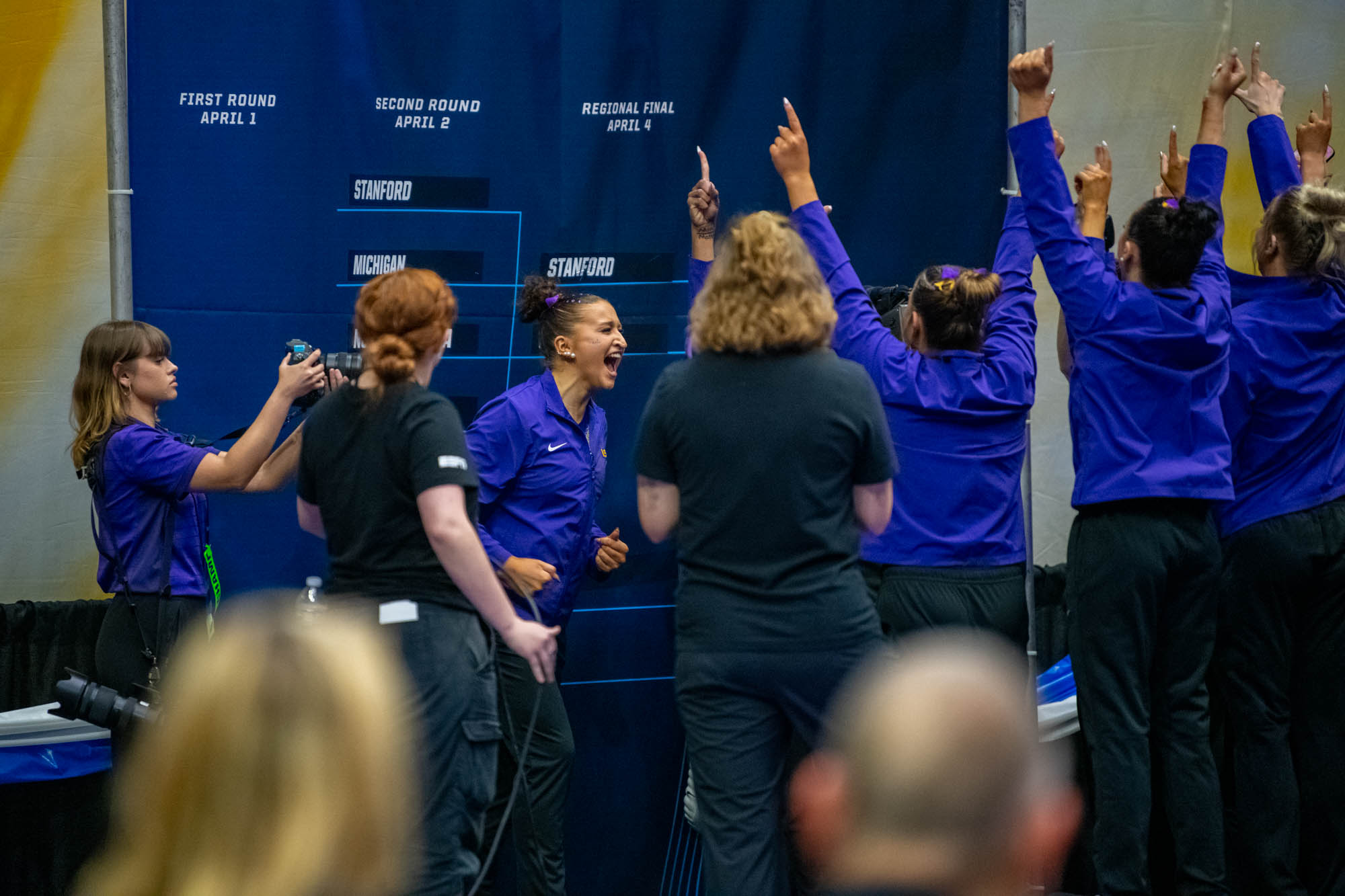 PHOTOS: LSU gymnastics advances to regional final