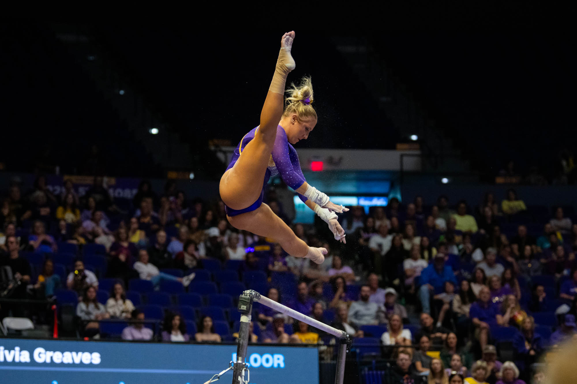 PHOTOS: LSU gymnastics advances to regional final