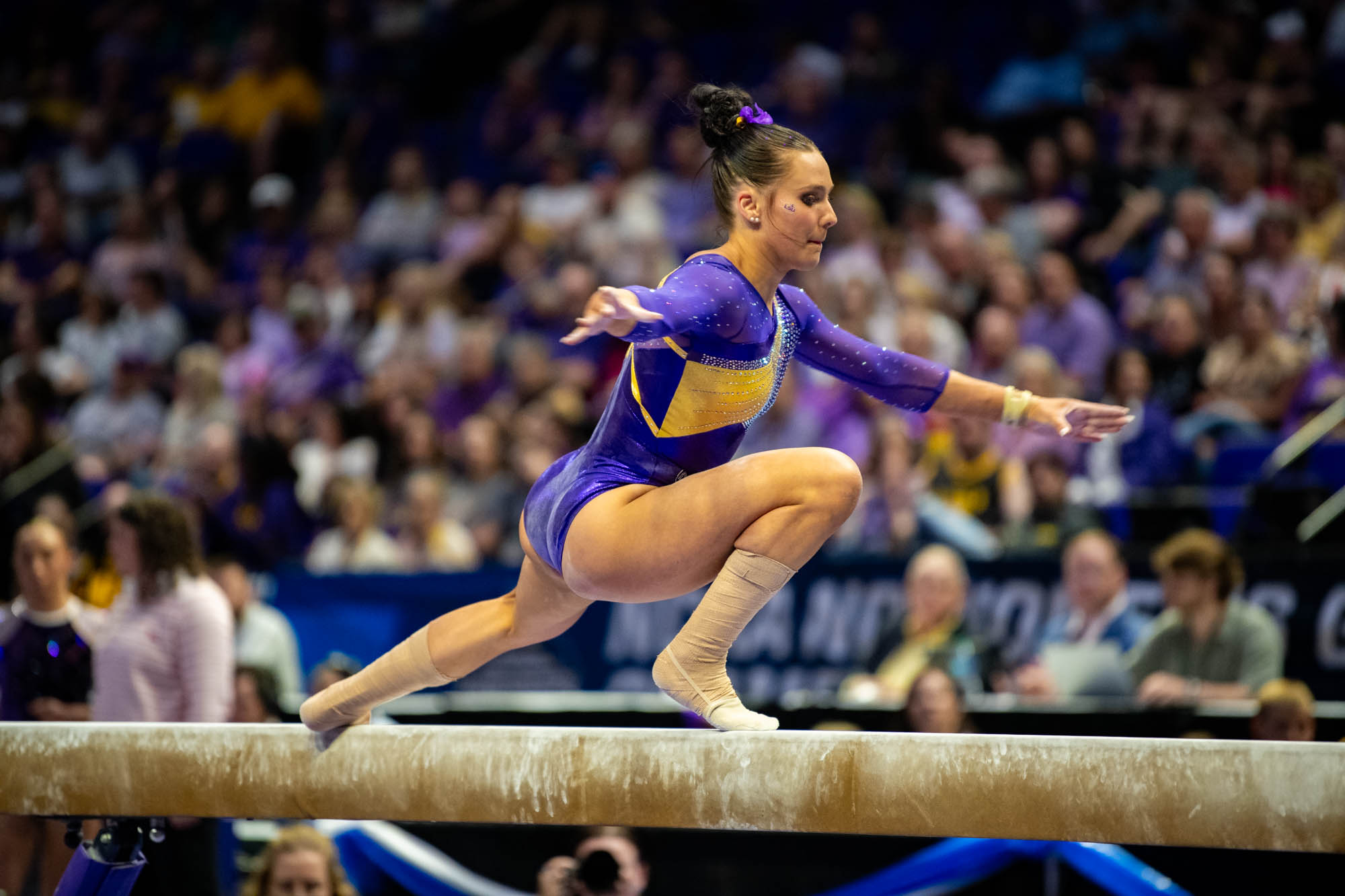 PHOTOS: LSU gymnastics advances to regional final