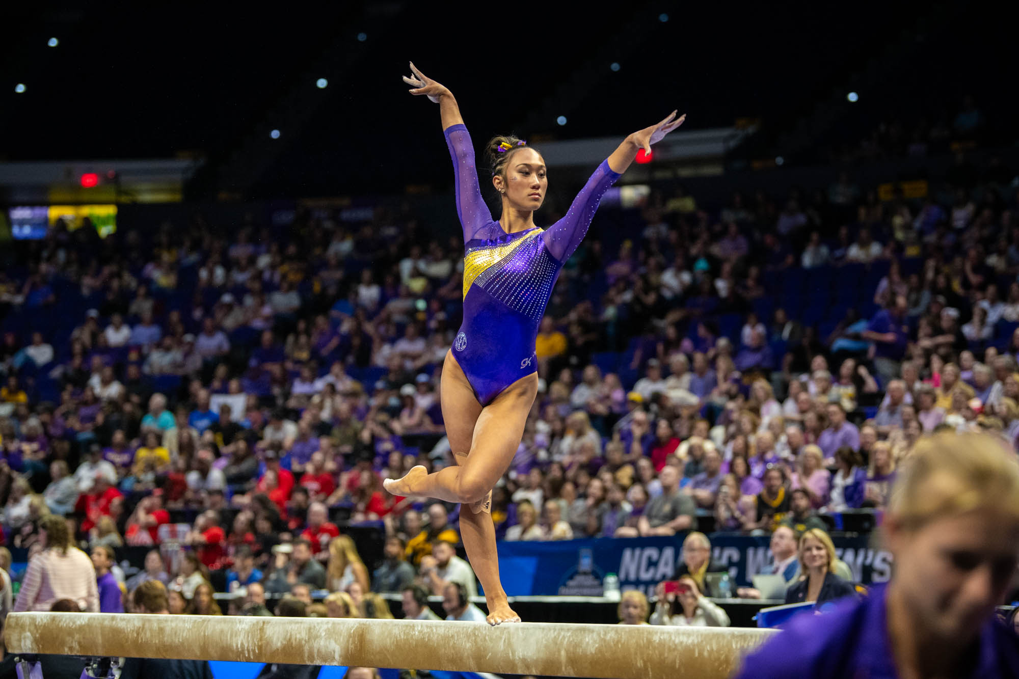 PHOTOS: LSU gymnastics advances to regional final