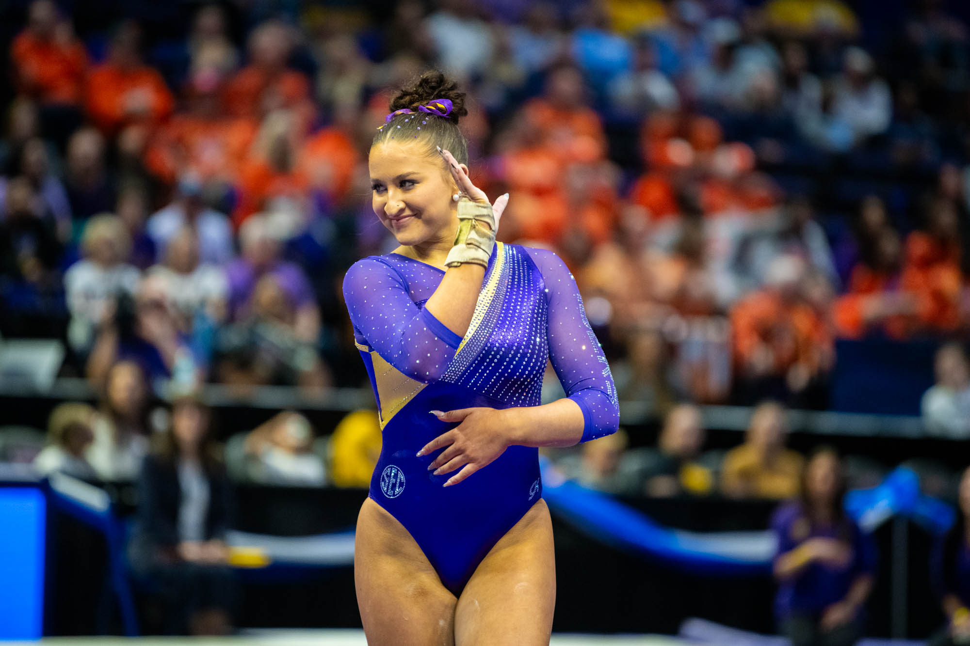 PHOTOS: LSU gymnastics advances to regional final