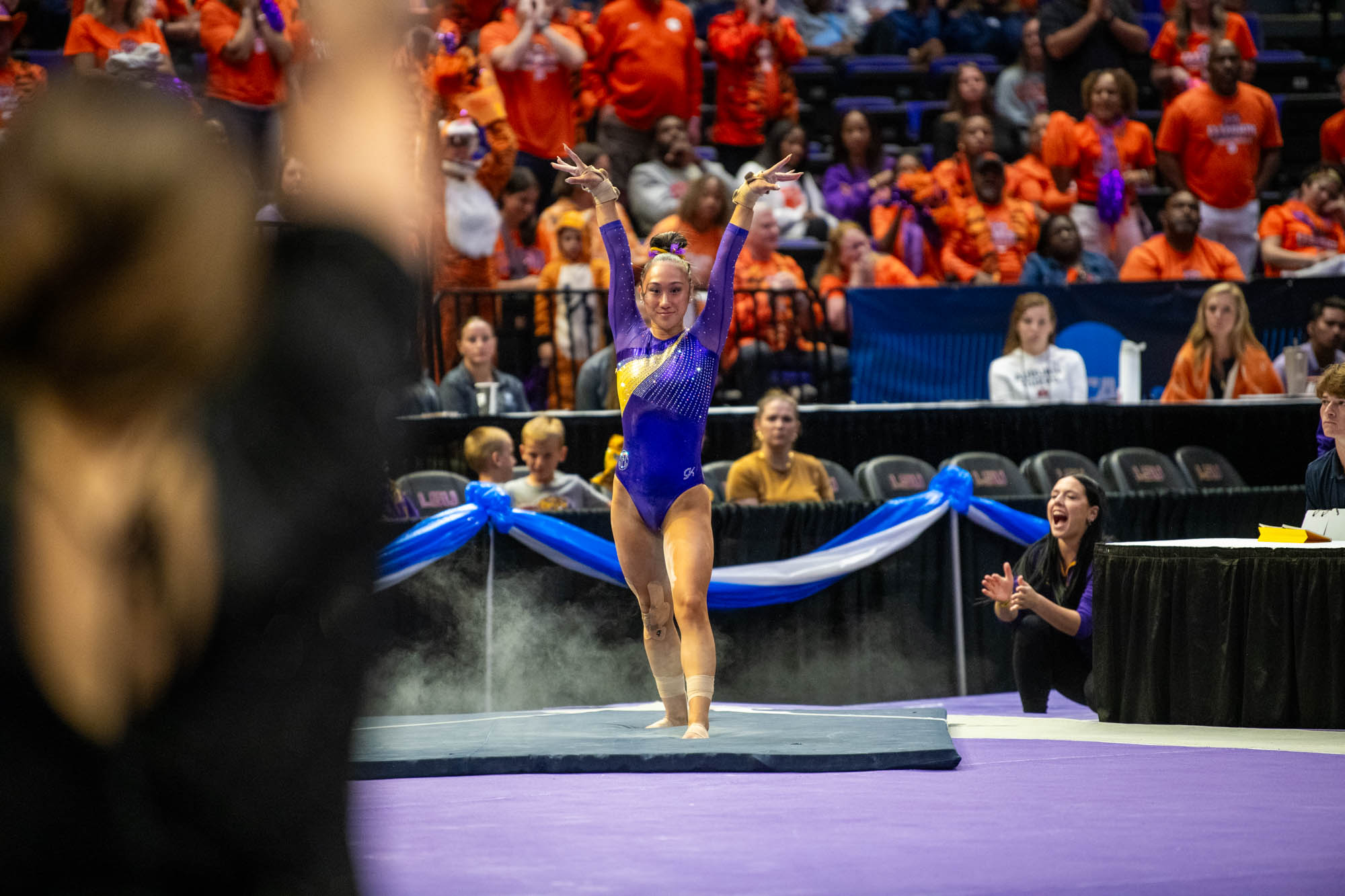 PHOTOS: LSU gymnastics advances to regional final