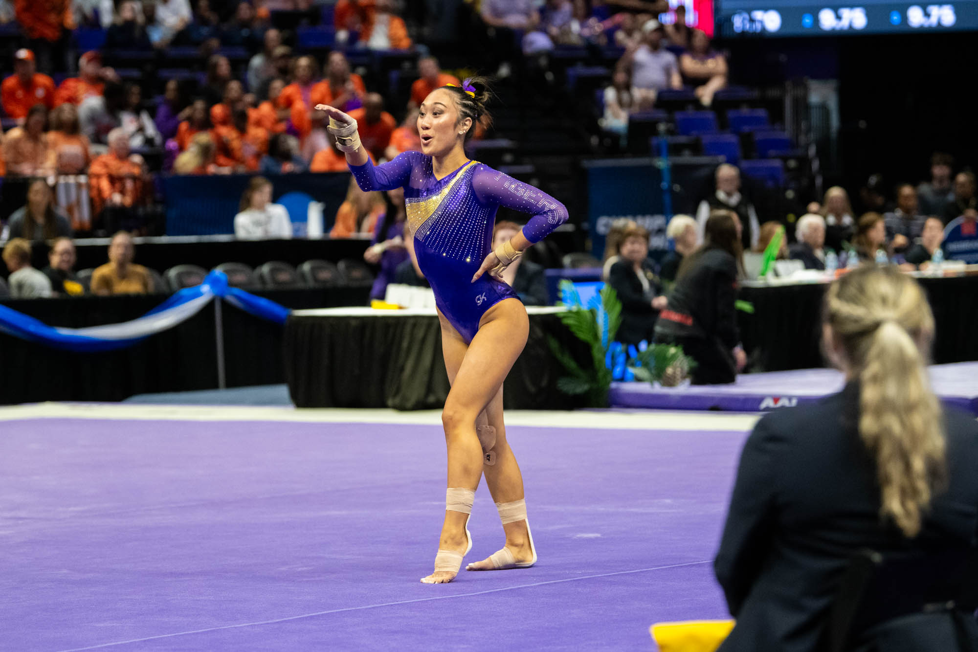PHOTOS: LSU gymnastics advances to regional final