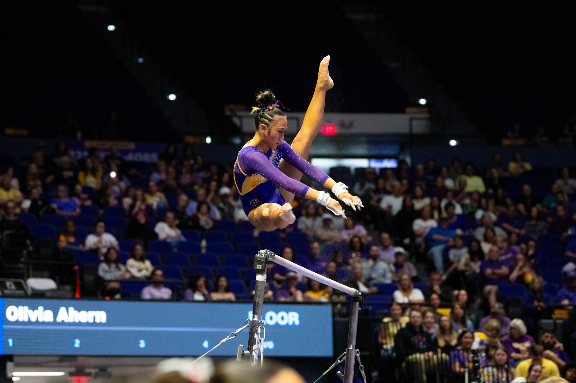 PHOTOS: LSU gymnastics advances to regional final