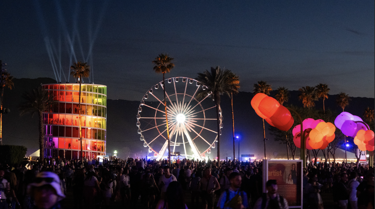 Coachella festival grounds