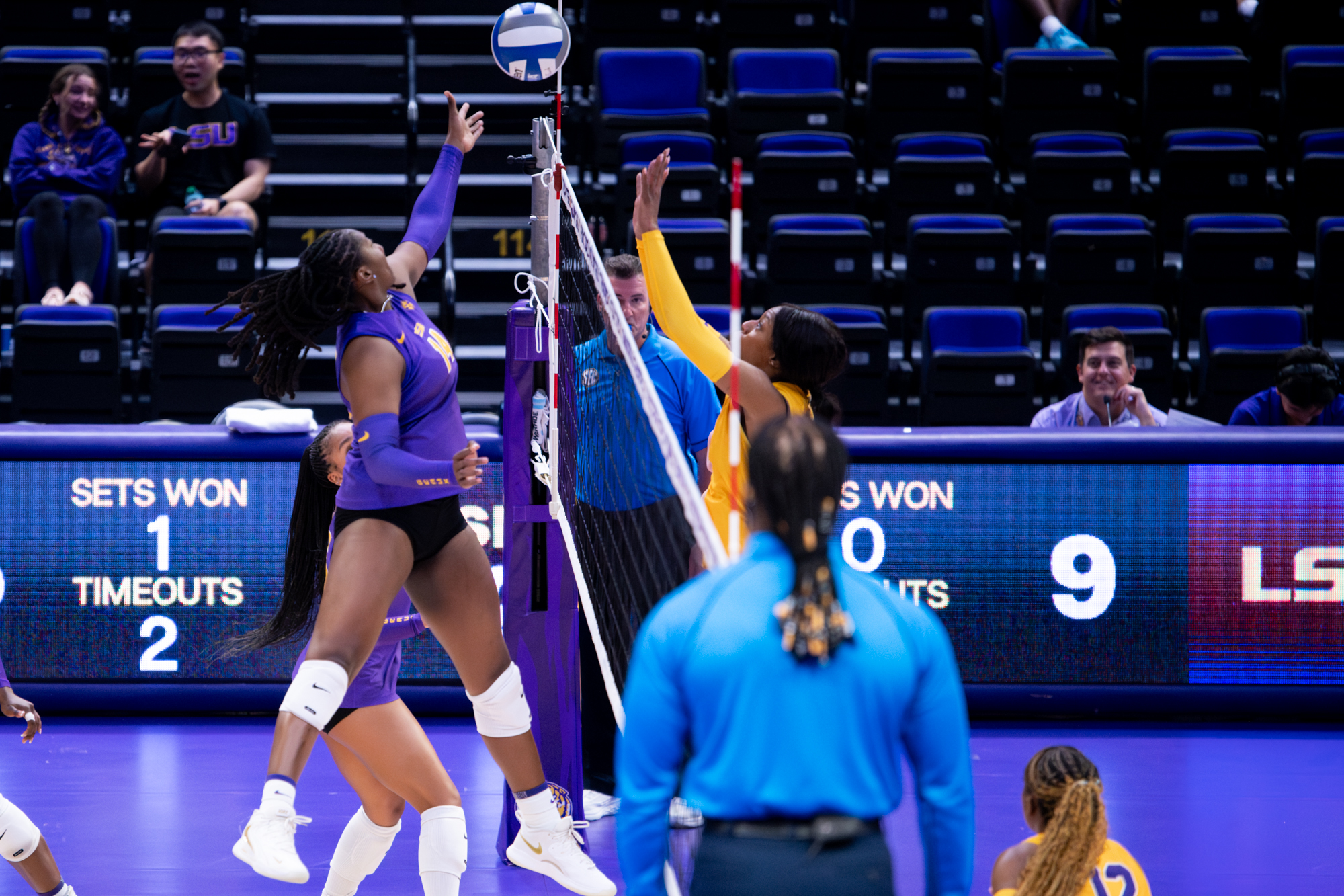 PHOTOS: LSU volleyball hosts spring Purple vs Gold Scrimmage