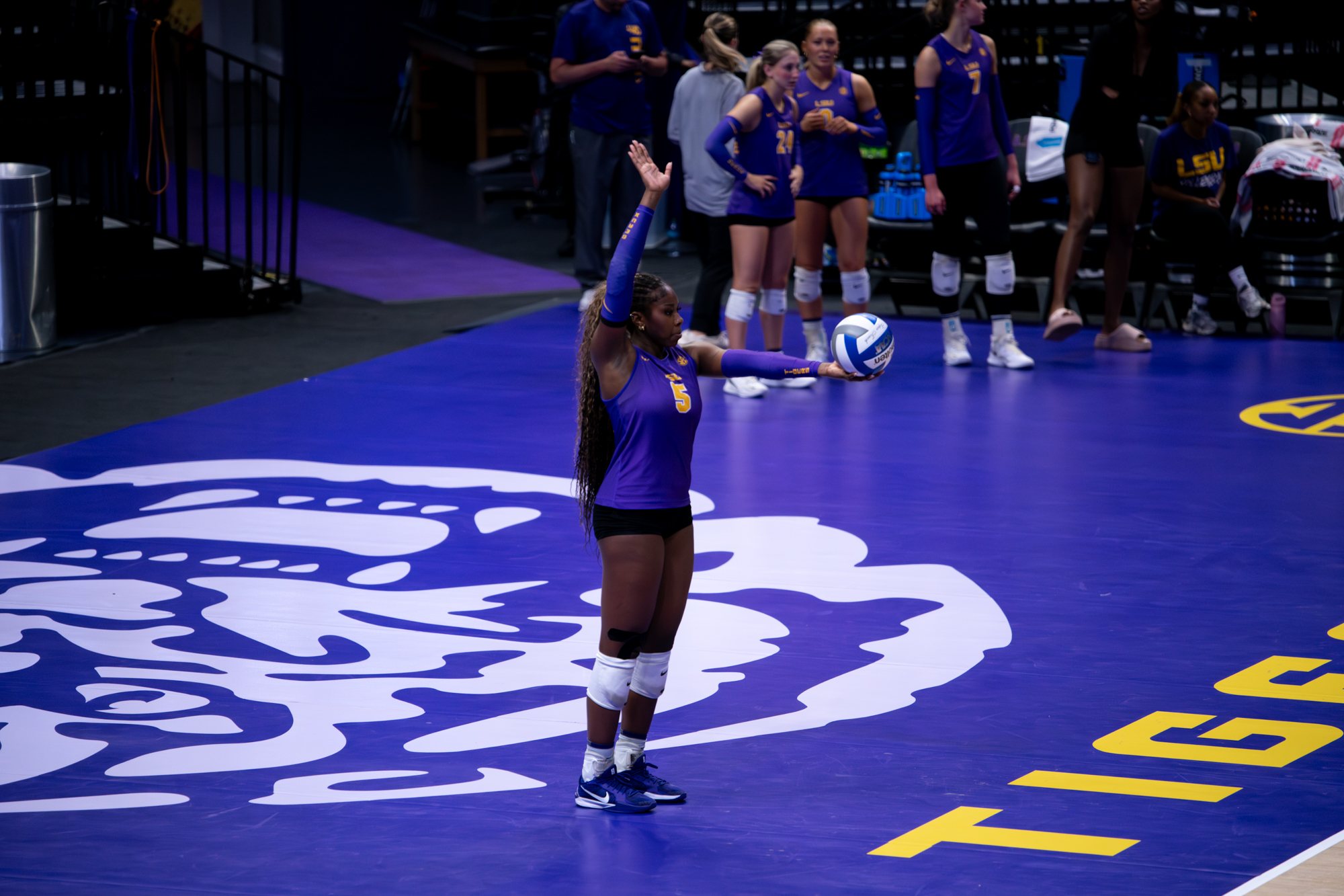 PHOTOS: LSU volleyball hosts spring Purple vs Gold Scrimmage