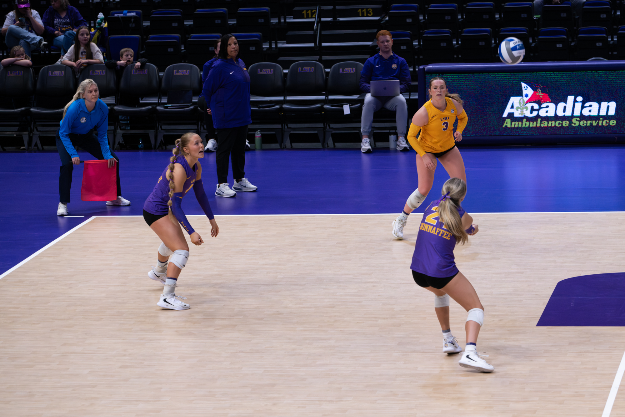 PHOTOS: LSU volleyball hosts spring Purple vs Gold Scrimmage