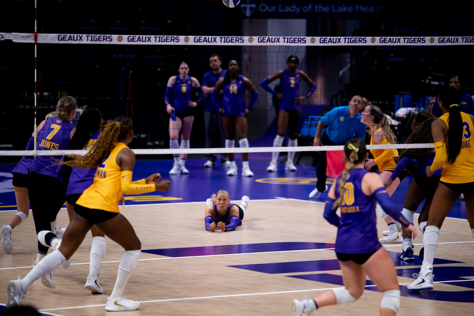 PHOTOS: LSU volleyball hosts spring Purple vs Gold Scrimmage