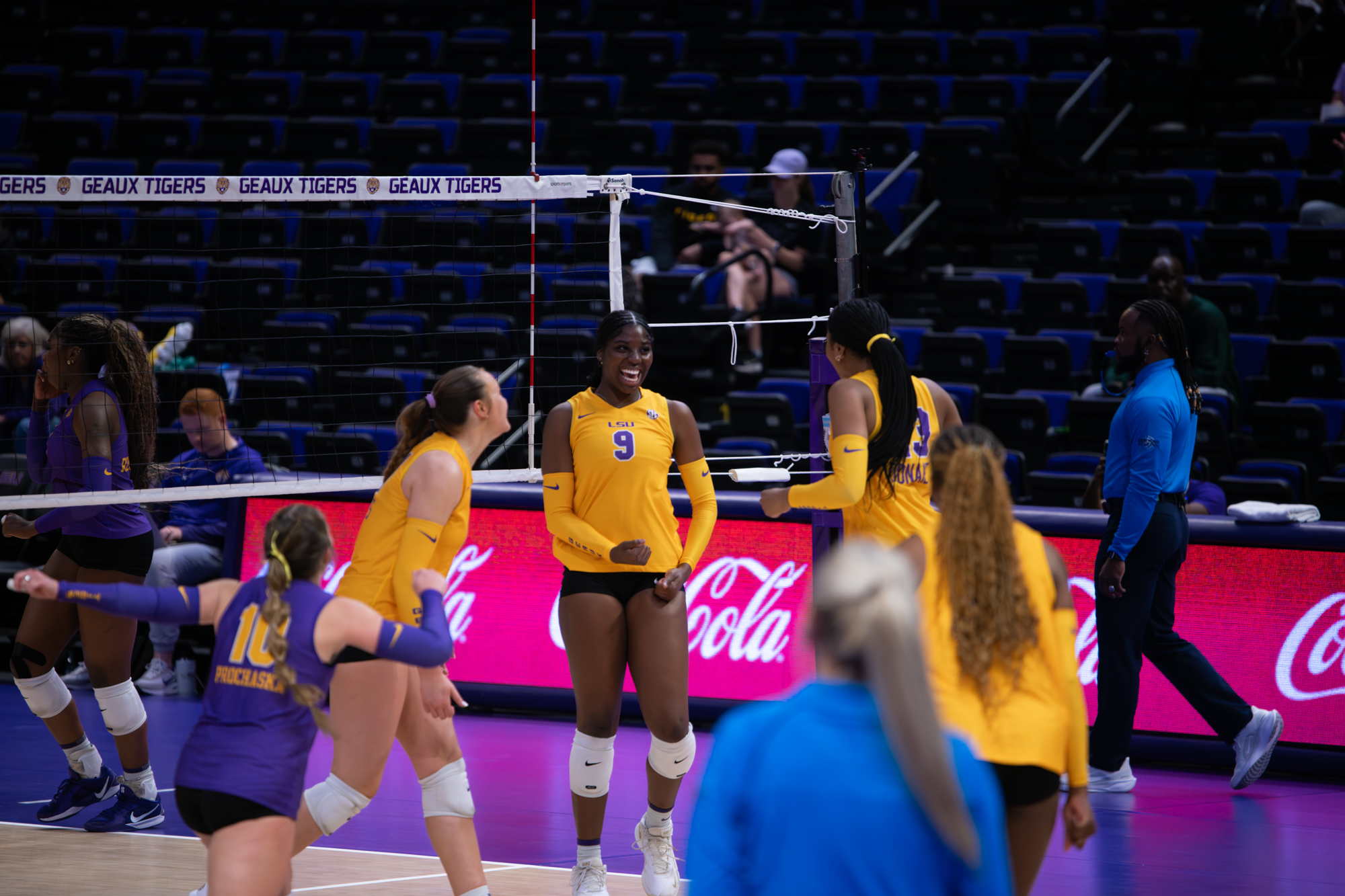 PHOTOS: LSU volleyball hosts spring Purple vs Gold Scrimmage