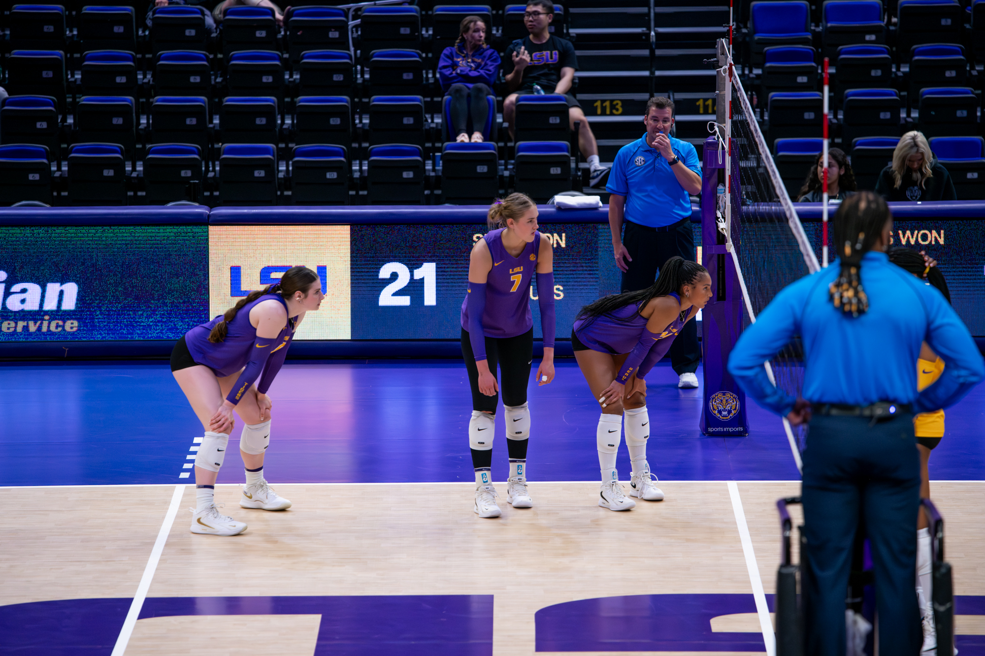 PHOTOS: LSU volleyball hosts spring Purple vs Gold Scrimmage