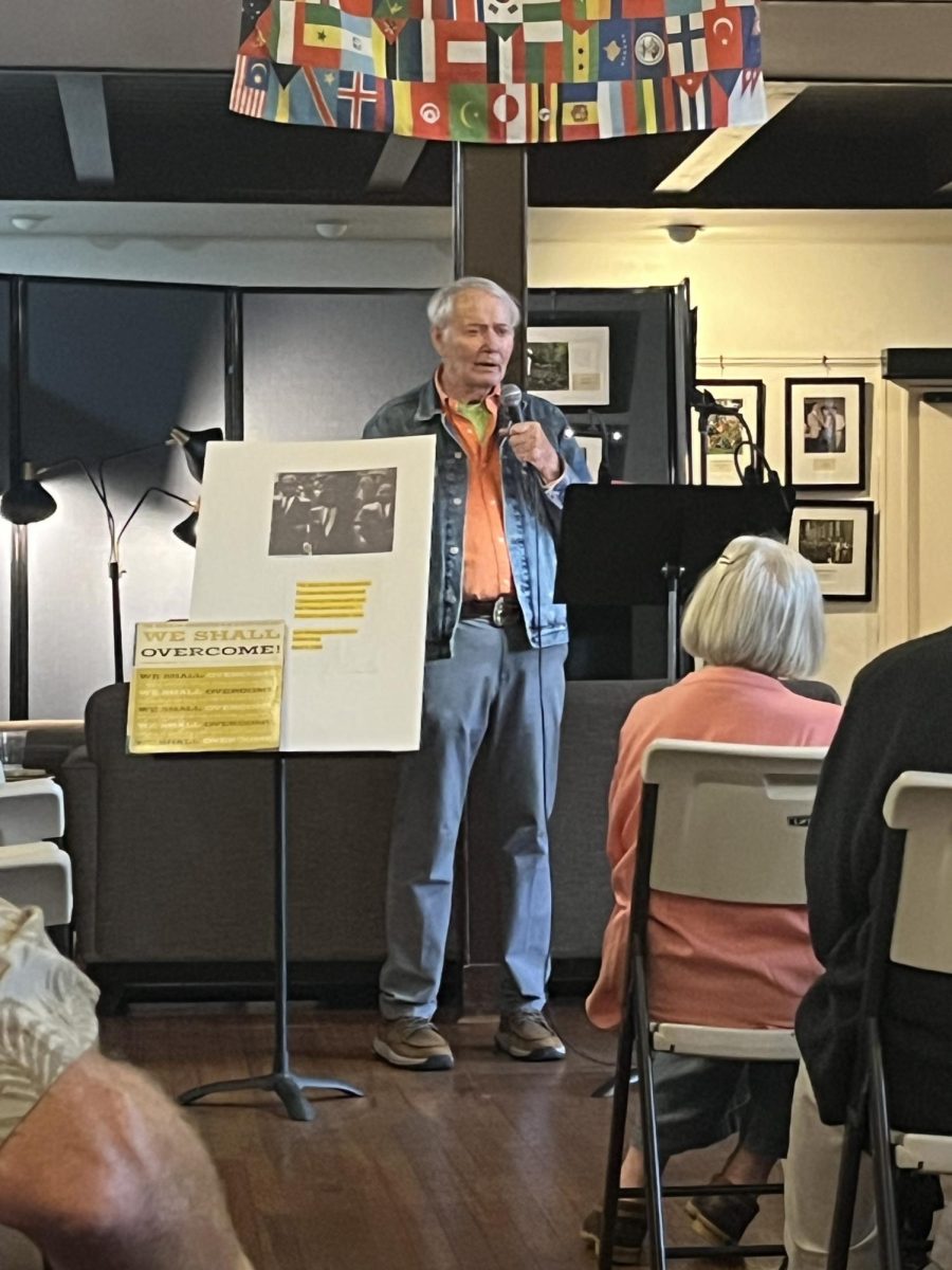Andrew King recalls his interview with Martin Luther King Jr. in 1968 at St. Alban's Episcopal Church in Baton Rouge, La.