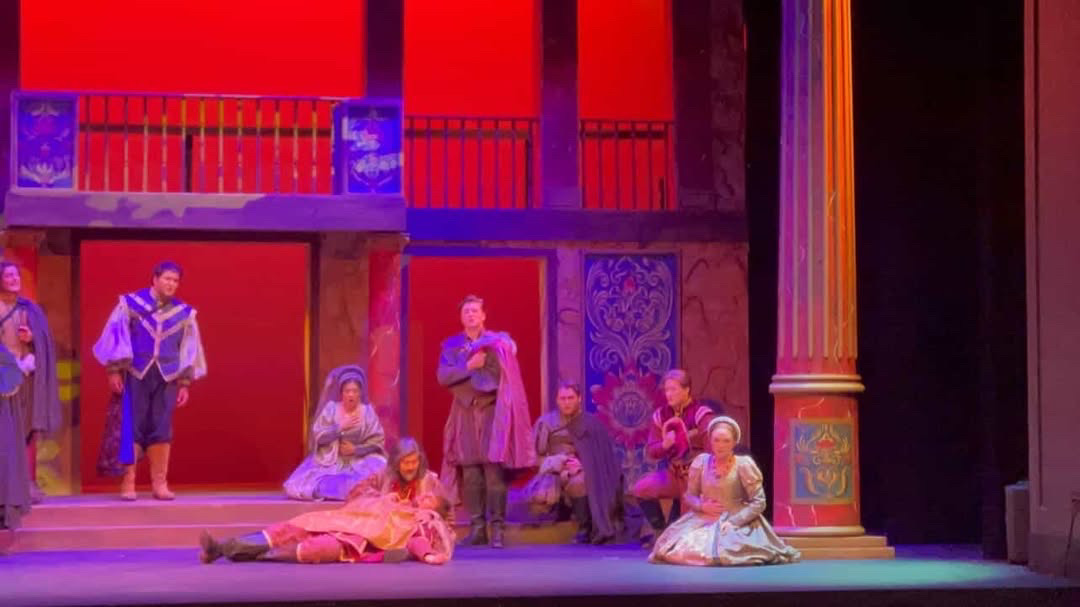 A scene from LSU School of Music's "Roméo et Juliette." (Courtesy of Avery Williamson).