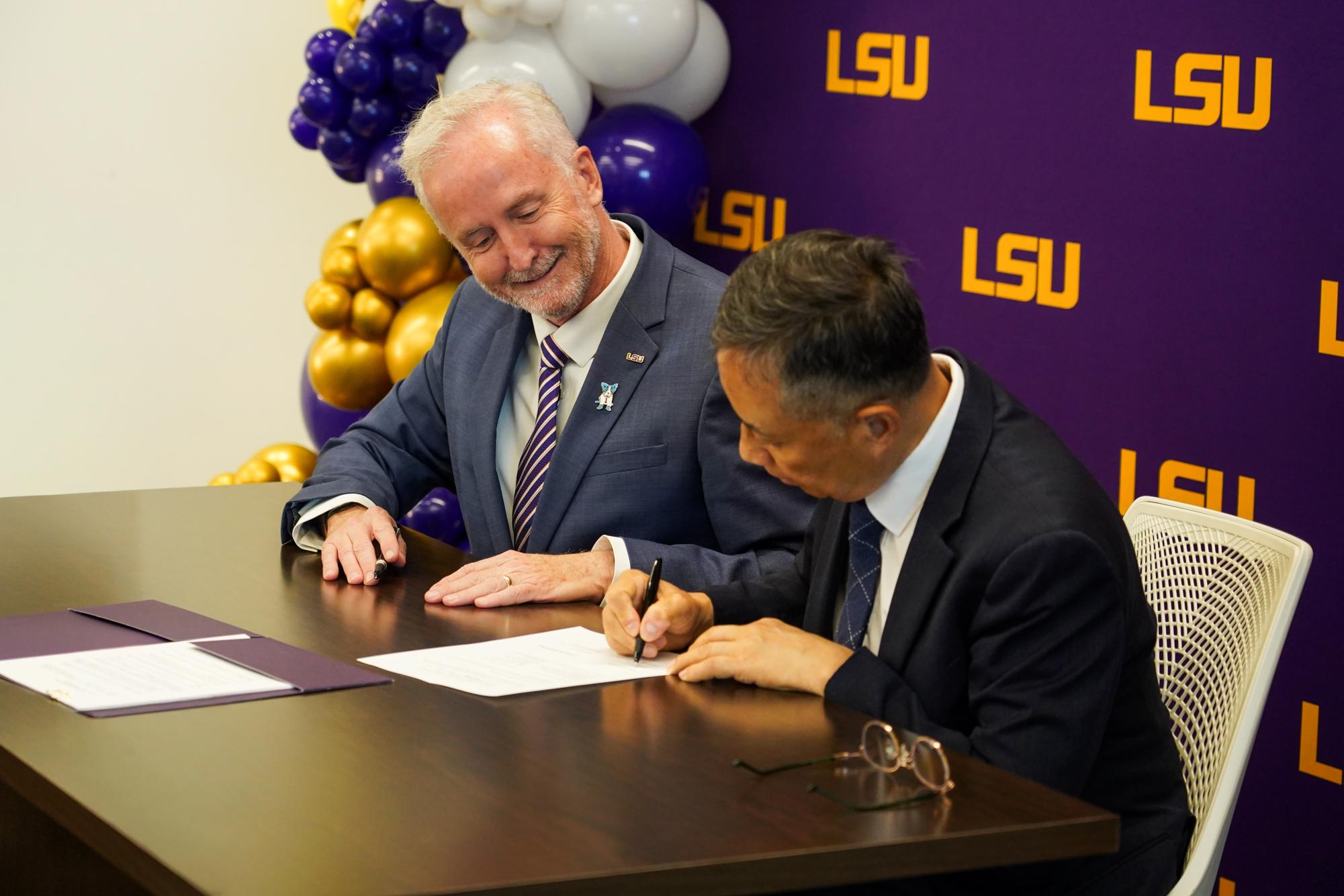 LSU signs research agreement with Hyundai Steel, laying groundwork for more industry jobs in state